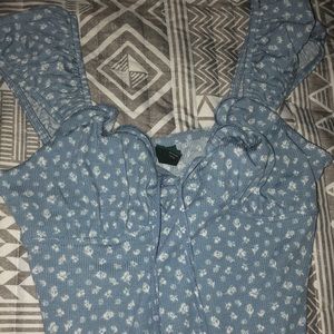 Cute Flower  Bodysuit